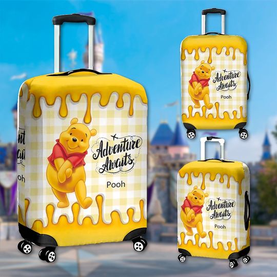 Bear Movie Luggage Cover, Winnie The Pooh Merch