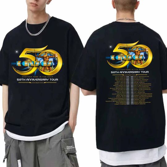 Kansas 50th Anniversary Tour Shirt, Kansas Band Fan Shirt