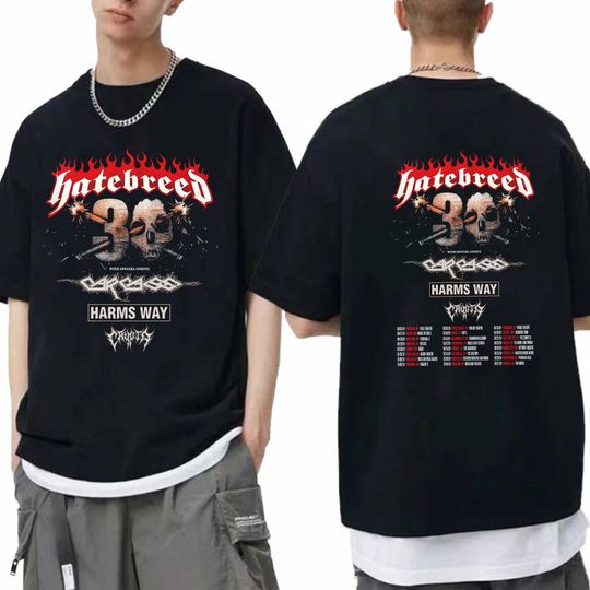 Hatebreed 30th Anniversary North American Tour Shirt