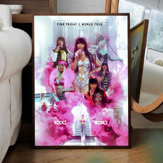 Nicki Minaj Pink Friday 2 World Tour Lighter Version poster