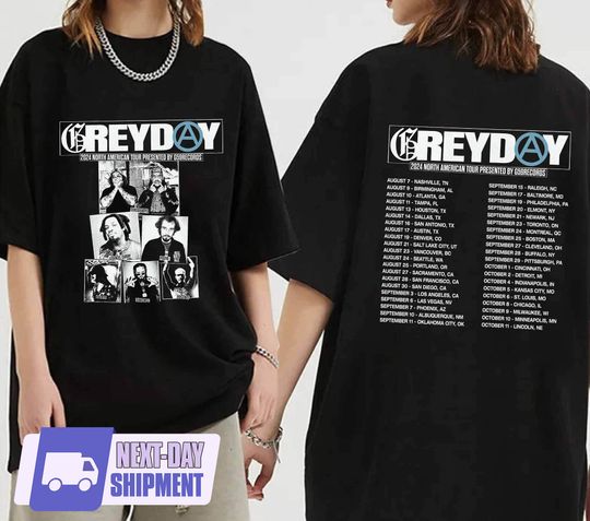 SUICIDEBOYS - Grey Day 2024 Tour Shirt, Suicideboys Band Fan Shirt, Suicideboys 2024 Concert Shirt, Grey Day 2024 Concert Shirt