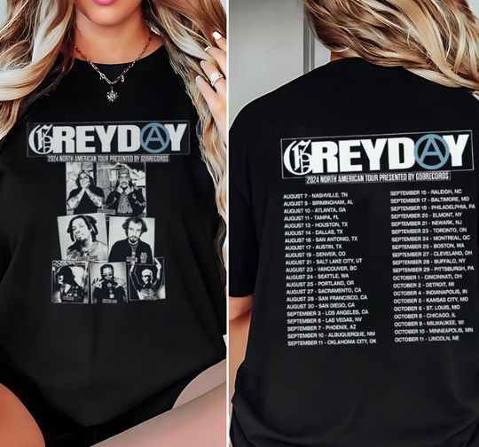 SUICIDEBOYS - Grey Day 2024 Tour Shirt, Suicideboys Band , Suicideboys 2024 Concert Shirt, Grey Day 2024 Concert