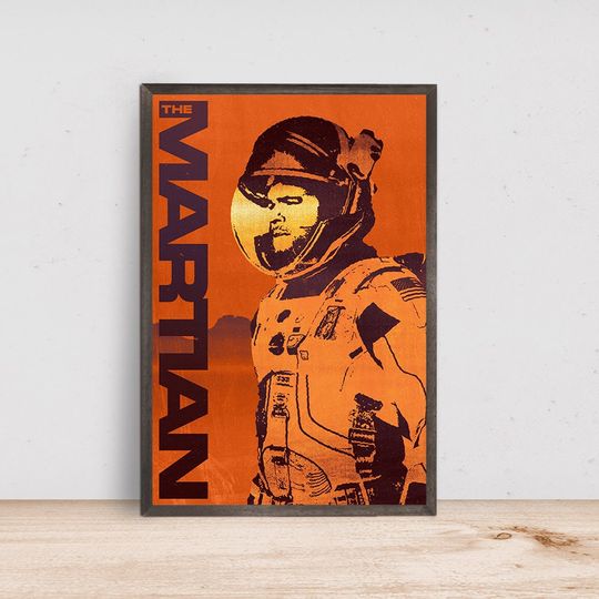 The Martian Movie Poster, Room Decor, Home Decor, Art Poster for Gift