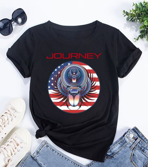 Journey Band Logo Unisex Shirt, Journey Band Freedom Tour 2024 Shirt, Journey Band Merch