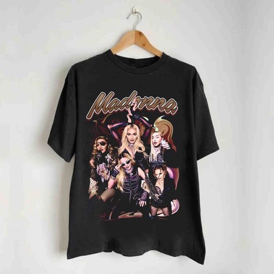 Madonna 90s Shirt, Madonna Retro Shirt, Madonna Graphic Shirt For Fan