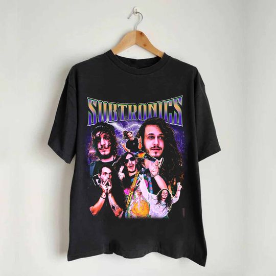 Vintage Subtronics 90s Shirt, DJ Subtronics Graphic Shirt For Fan