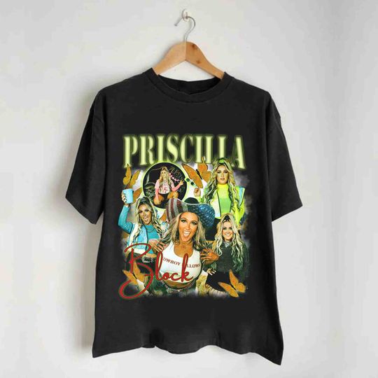 Vintage Priscilla Block 90s Shirt,  Retro Priscilla Block Shirt For Fan