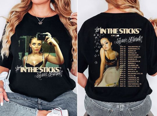 Jessie Murph T-Shirt, Jessie Murph Sweatshirt, Jessie Murph Merch, Jessie Murph Tour, Live in The Sticks Tour 2024 Shirt