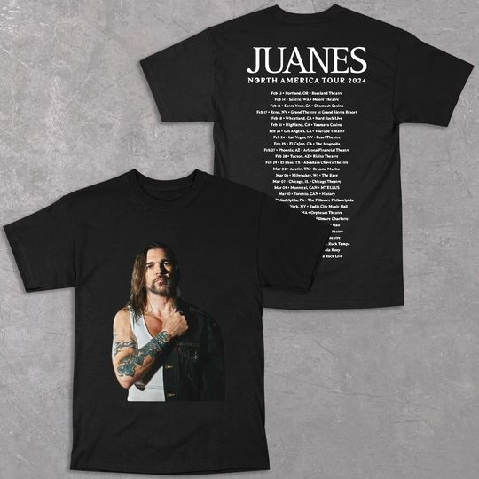 Juanes North American Tour Unisex T-Shirt
