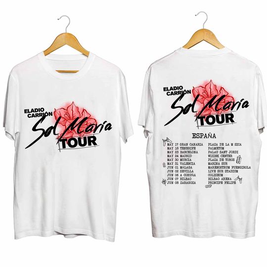 Eladio Carrion - 2024 Sol Maria Tour Shirt