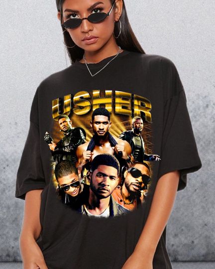 Usher Concert Shirt, Usher Las Vegas Residency Merch, Usher T Shirt
