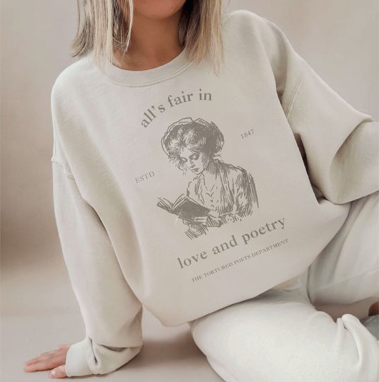 All's Fair Poetry Club | Graphic Sweatshirt