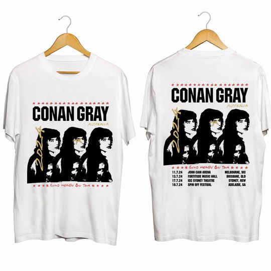 Conan Gray - Found Heaven On Tour 2024 Australia Shirt