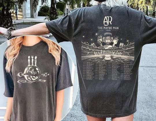 A.J.R The Maybe Man Tour 2024 Shirt, A.J.R Tour Merch Shirt, A.J.R Music Band Shirt