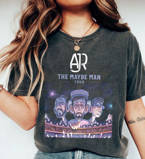 The maybe man 2024, Members Band Music, A.J.R 2024 Tshirt, Sweatshirt, A.J.R Band Rock Shirt