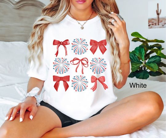 Coquette 4th Of July Shirt, Fourth Of July T-Shirt