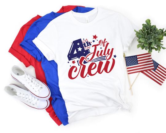 Family 4th Of July, Fourth Of July Crew, Independence Day, 4th Of July Crew, Family Matching Shirt, Patriotic T-Shirt