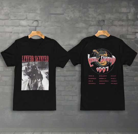 Vintage 90's Lynyrd Skynyrd Tour Rock Unisex T-Shirt