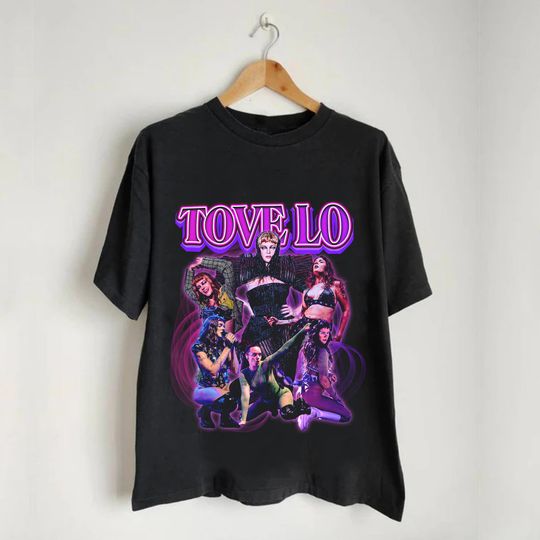 Vintage Tove Lo 90s Shirt, Retro Tove Lo Graphic Tee For Fan