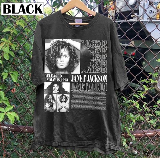 Vintage Janet Jackson Together Again Tour 2024 T-Shirt, Janet Jackson Tour Shirt, Janet Jackson Shirt Fan Gifts, Janet Jackson Concert Shirt