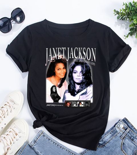 90s Vintage Janet Jackson Shirt, Janet Jackson Fan Gift Shirt, Janet Jackson Tee, Janet Jackson Together Again 2024 Tour Shirt, Janet Merch