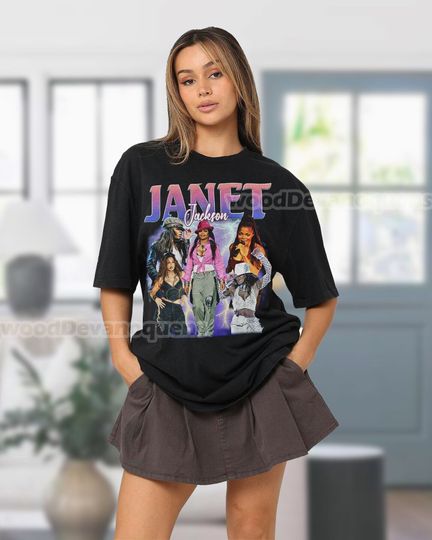 Retro Janet Jackson Shirt -Janet Jackson Tshirt,Janet Jackson T-shirt,Janet Jackson T shirt,Janet Jackson Merch