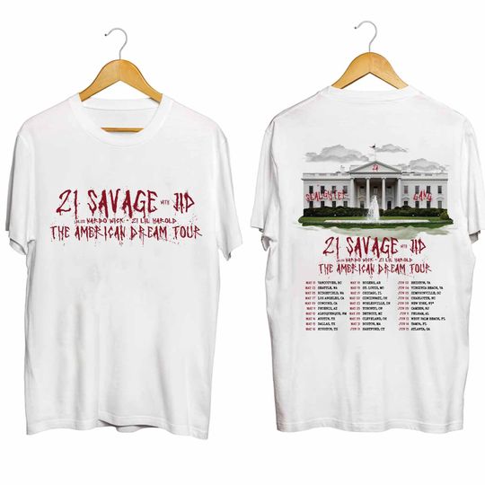 21 Savage - The American Dream Tour 2024 Shirt