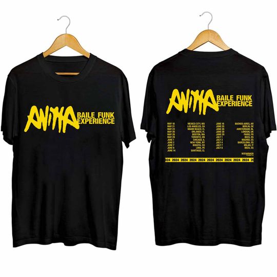 Anitta Baile Funk Experience Tour 2024 Shirt