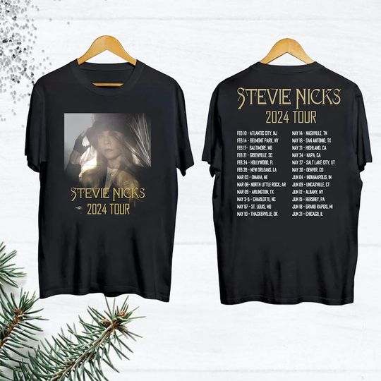 Stevie Nicks 2024 Live In Concert T-Shirt, Stevie Nicks 2024 Tour Shirt, Stevie Nicks Concert Merch