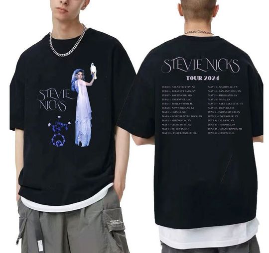 Vintage Stevie Nicks 2024 Sweatshirt, Stevie Nicks Shirt Fan Gifts, Stevie Nicks 2024 Tour Shirt, Stevie Nicks Concert Merch