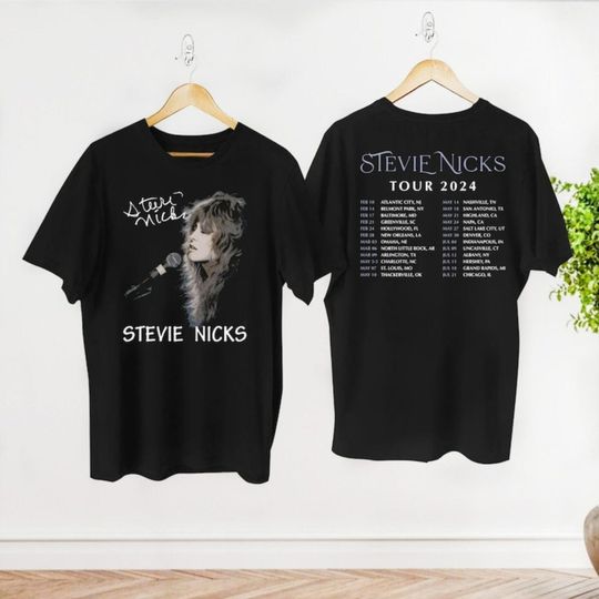 Graphic Stevie Nicks Tour 2024 T-Shir, Stevie Nicks Concert, Stevie Shirt Fan Gift