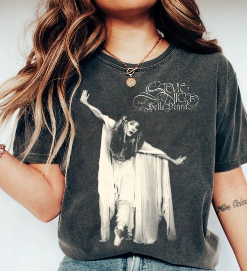 Classic Stevie Nick Music Tour Shirt, 2024 Stevie Nicks Live In Concert T-Shirt, Fleetwood Mac Tee