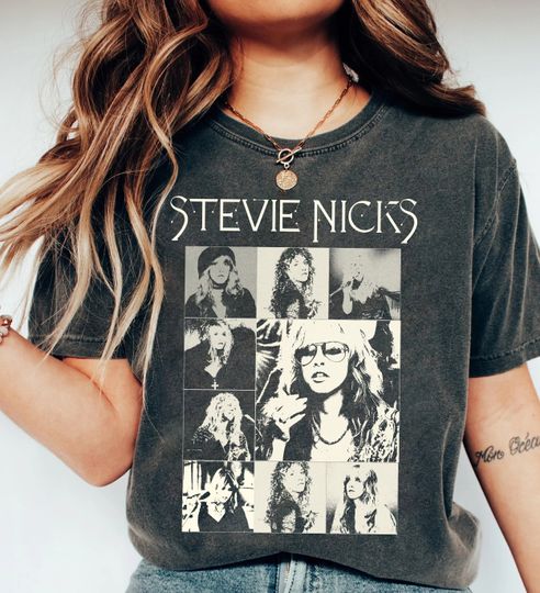 2024 Stevie Nicks Live In Concert T-Shirt, Vintage Stevie Nicks Shirt Fan Gifts, Stevie Nicks 2024 Tour Merch