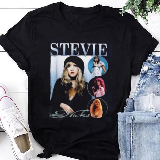 Stevie Nicks Retro Bootleg Shirt, Stevie Nicks Vintage Shirt, Stevie Nicks Live in Concert 2024