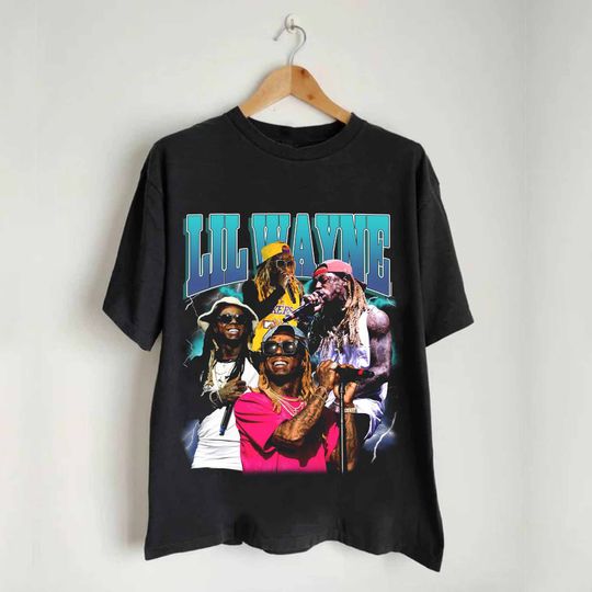 Retro Lil Wayne Shirt, Rapper Lil Wayne Rap Hip Hop Graphic Clothing