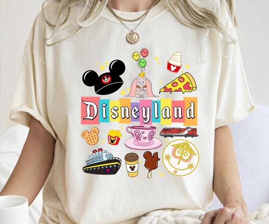 Vintage Disneyland Family Trip Shirt, Disney Snacks Disney Ear Shirt