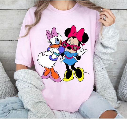 Disney Mickey And Friends Daisy & Minnie Fashion Shirt