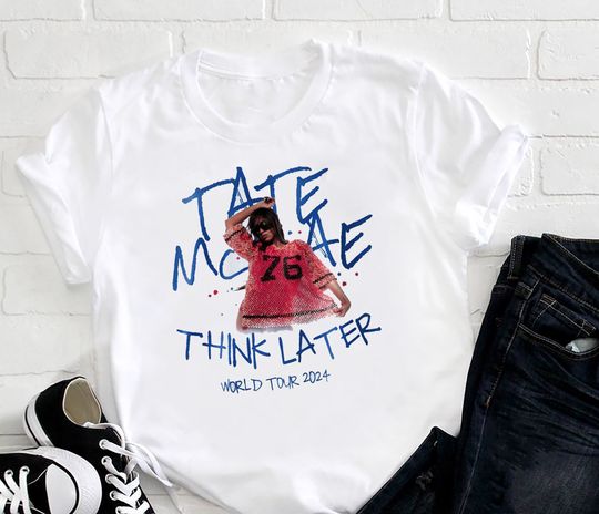Tate McRae 2024 Tour Shirt, Graphic Tate McRae The Think Later T-Shirt, Tate McRae Fan Gift Shirt, Tate McRae Tour Merch, Tate McRae Shirt