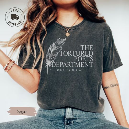 The Tortured Poets Department, TS taylor version Concert Tee, ts new album tee
