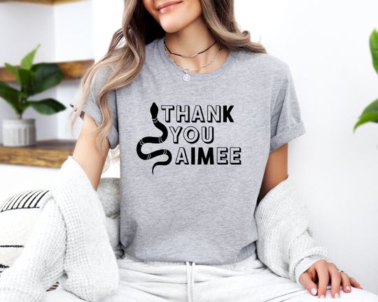 Thank you Aimee Women Shirt, Tee T-Shirt
