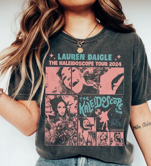 NEW 2024 Lauren Daigle The Kaleidoscope Tour 2024 T-shirt