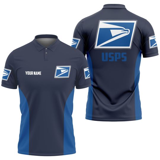 Personalized Postal Service Polo Shirt