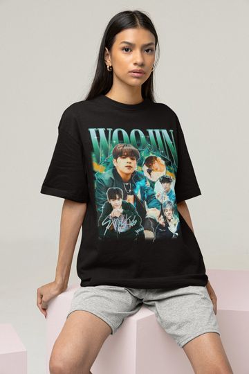 Stray Kids Woojin T-shirt - Kpop Tshirt - Stray Kids Shirt