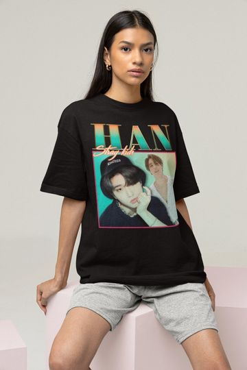 Stray Kids Han Ji-sung T-shirt - Kpop Tshirt - Stray Kids Shirt