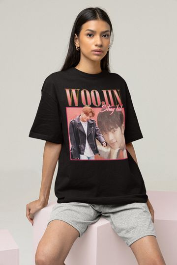Stray Kids Woojin T-shirt - Kpop Tshirt - Stray Kids Shirt