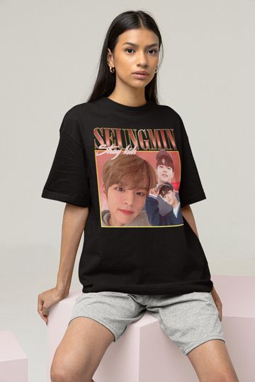 Stray Kids Seungmin T-shirt - Kpop Tshirt - Stray Kids Shirt
