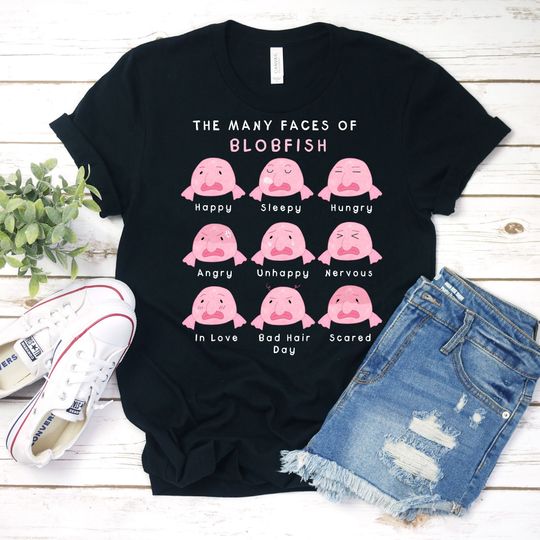 Funny Blobfish Shirt, Blobfish Gift, Blobfish T-Shirt, Blob Fish Shirt