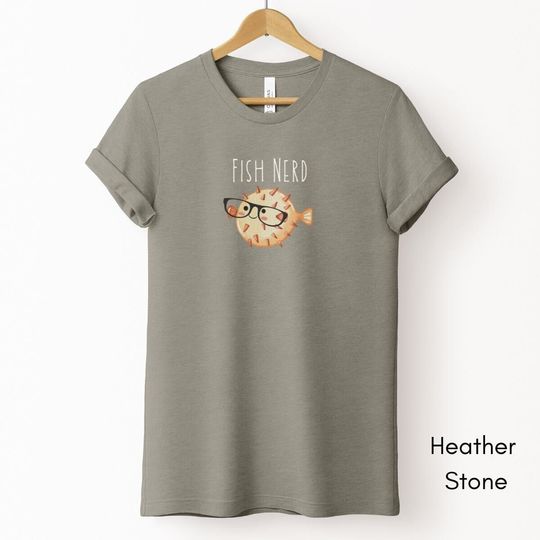 Fish Nerd Tee, Aquarium Lover t-shirt, Ichthyologist Tshirt