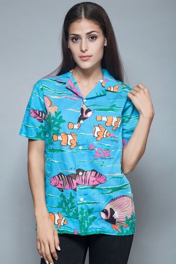 Clownfish Nemo Hawaiian Shirt, Family Vacation Gifts