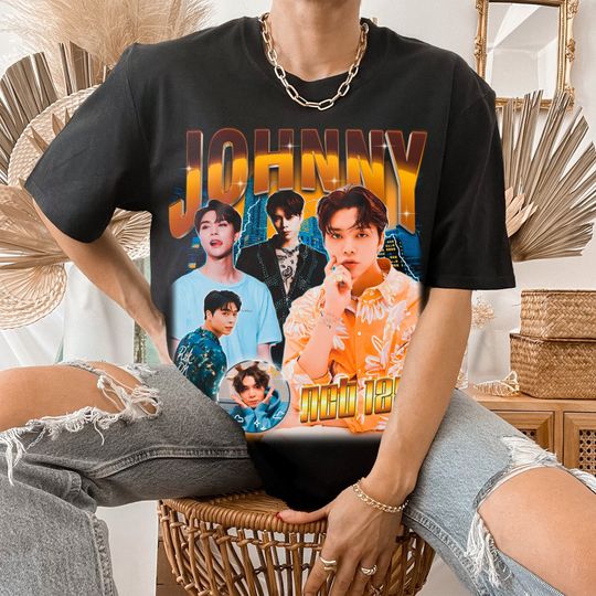 NCT 127 Johnny Tee - Kpop T-shirt - Nct Merch - Kpop Merch